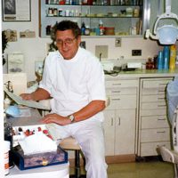 Dr. Robert Schweitzer at 133 East 58th Street, 1988
